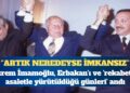 Ekrem İmamoğlu, Erbakan’ı ve ‘rekabetin asaletle yürütüldüğü günleri’ andı