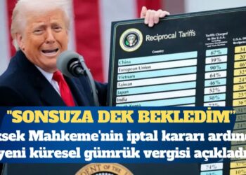 Trump, Yüksek Mahkeme’nin iptal kararı ardından yeni bir yüzde 10 küresel gümrük vergisi açıkladı