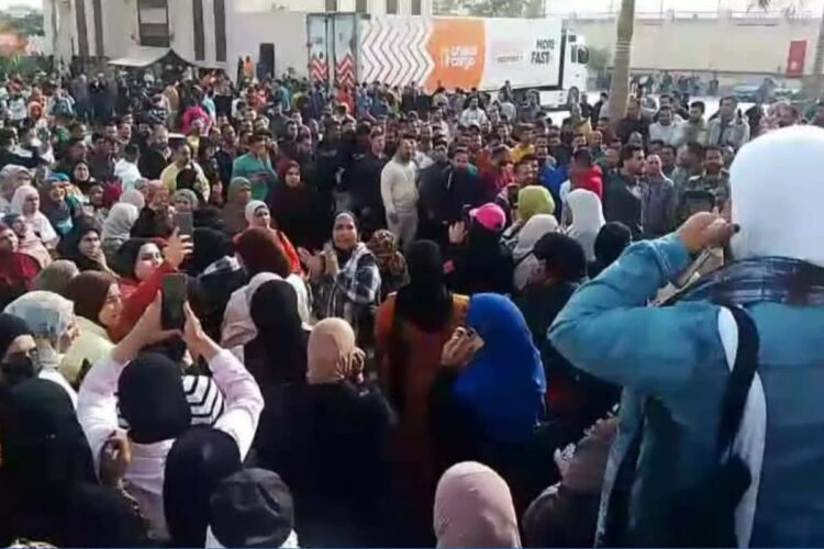 Ucuz emek için Mısır’a giden tekstilciye grev şoku