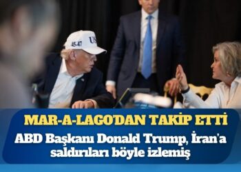ABD Başkanı Donald Trump, İran’a saldırıları böyle izlemiş