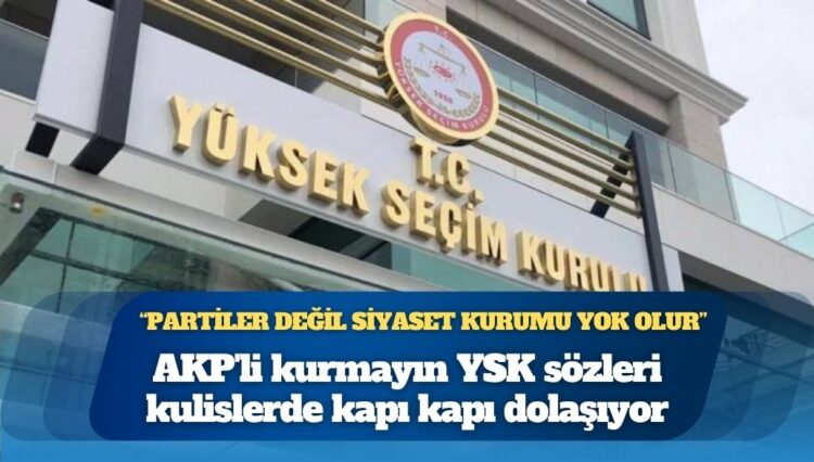 Kulis: Bir Yargıtay üyesi, YSK başkanı olmak için Adalet Bakanı ve yeni atanan Adalet Bakanlığı bürokrasisinde turlara başladı