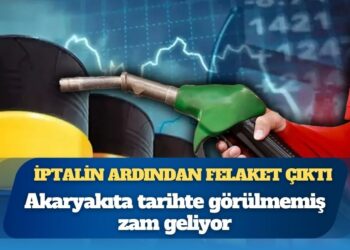 İptalin ardından felaket çıktı: Akaryakıta tarihte görülmemiş zam geliyor