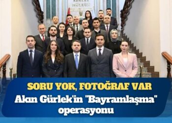 Akın Gürlek usulü bayramlaşma: Soru sormak yasak, fotoğraf zorunlu