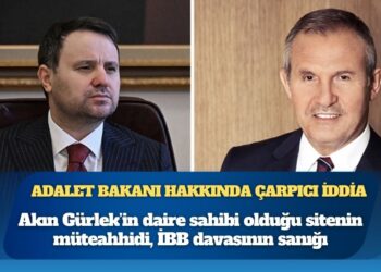 Akın Gürlek’in daire sahibi olduğu sitenin müteahhidi, İBB davasının sanığı