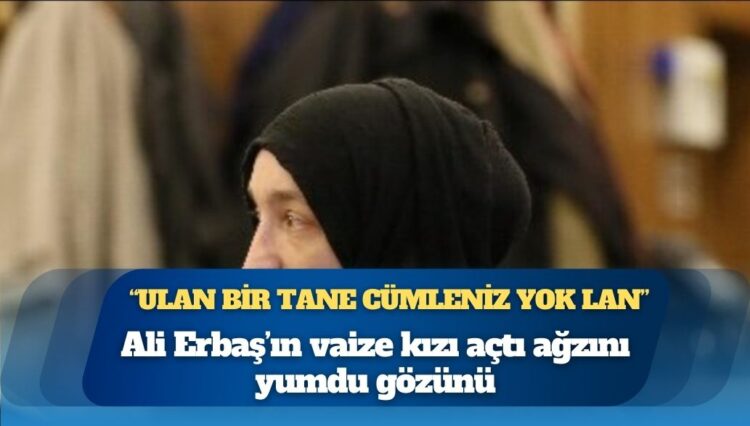 Ali Erbaş’ın vaize kızı açtı ağzını yumdu gözünü