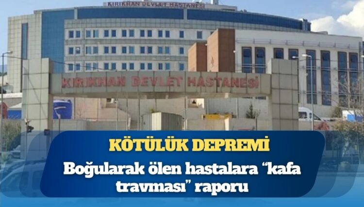 Yoğun bakımda jeneratör bozuldu, 20 hasta öldü: “Depremde öldüler” yazıp kurtuldular