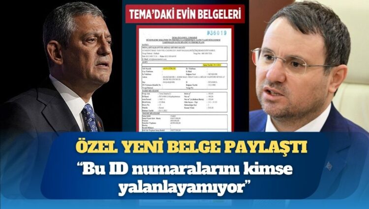 Özgür Özel yeni belge paylaştı: Bu ID numaralarını kimse yalanlayamıyor