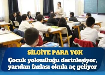 Araştırma: Çocuk yoksulluğu derinleşiyor, yarıdan fazlası okula aç geliyor