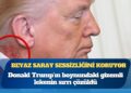 Donald Trump’ın boynundaki gizemli lekenin sırrı çözüldü