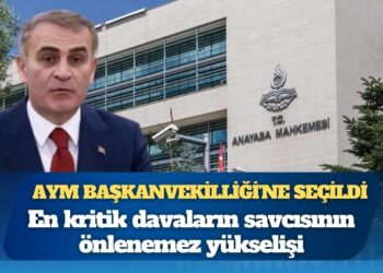 En kritik davaların savcısının önlenemez yükselişi: AYM Başkanvekilliği’ne İrfan Fidan seçildi