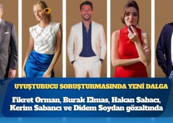 Uyuşturucu soruşturmasında yeni dalga: Fikret Orman, Burak Elmas, Hakan Sabacı, Kerim Sabancı ve Didem Soydan gözaltında; Hande Erçel için gözaltı kararı