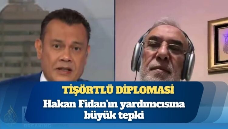 Tişörtlü diplomasi: Hakan Fidan’ın yardımcısına büyük tepki