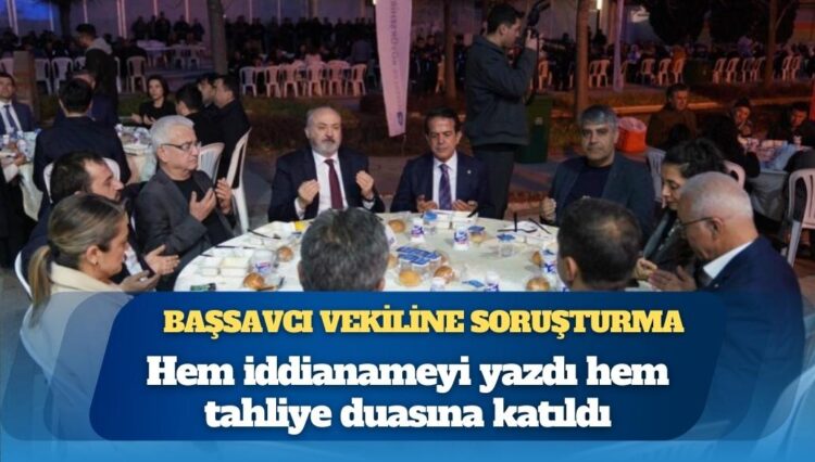 CHP’li belediyenin iftarına katılan başsavcıya HSK’dan soruşturma
