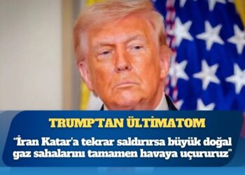 Trump’tan ültimatom: İran Katar’a tekrar saldırırsa büyük doğal gaz sahalarını tamamen havaya uçururuz