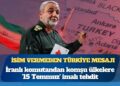İranlı komutandan komşu ülkelere ’15 Temmuz’ imalı tehdit: “Kıbrıs’ı vurmaya başladık”