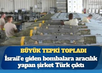 İsrail’e giden bombalara aracılık yapan şirket Türk çıktı