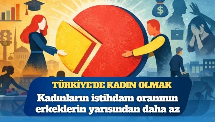 TÜİK verileri: Kadınların istihdam oranının erkeklerin yarısından daha az