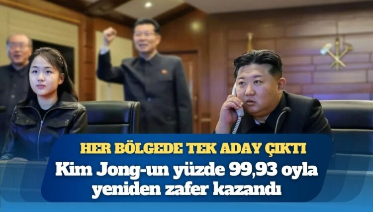 Kuzey Kore’de her bölgede tek adayın çıktığı parlamento seçimleri: Kim Jong-un yüzde 99,93 oyla yeniden zafer kazandı