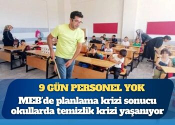 Okullarda temizlik boşluğu: Sözleşmeler bitti, personel bekleniyor