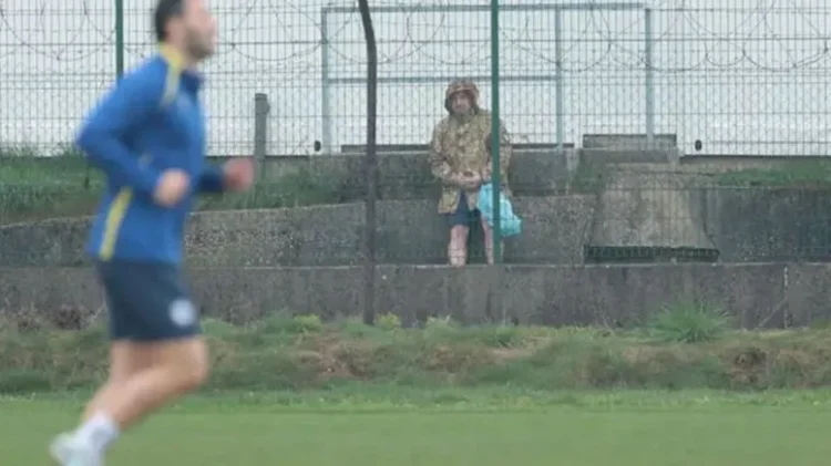 Milli maç öncesi askeri casus krizi: Antrenmanı videoya aldı