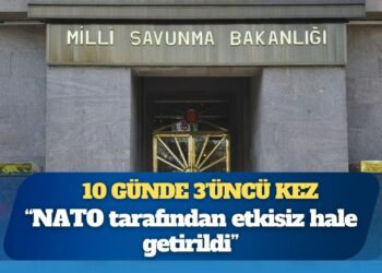 10 günde 3’üncü kez: MSB, İran’dan ateşlenen mühimmatın etkisiz hale getirildiğini duyurdu