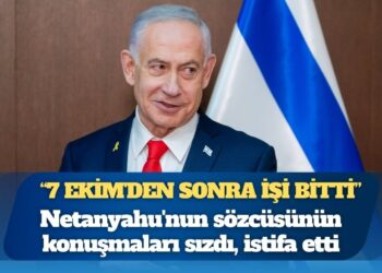Netanyahu’nun sözcüsünün konuşmaları sızdı, istifa etti: Bibi’nin 7 Ekim’den sonra işi bitti, o hasta ve yaşlı