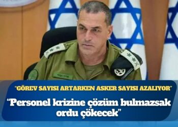 İsrail Genelkurmay Başkanı Zamir: “Personel krizine çözüm bulmazsak ordu çökecek”