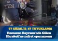 77 gözaltı; 47 tutuklama: Ramazan Bayramı’nda Gülen Hareketi’ne nefret operasyonu