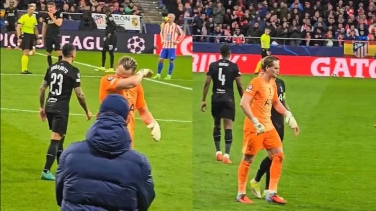 15 dakikada 3 gol yedi, 17. dakikada sahayı ağlayarak terk etti