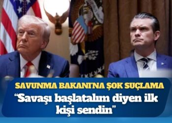 Trump’tan Savunma Bakanı’na şok suçlama: “Savaşı başlatalım diyen ilk kişi sendin”