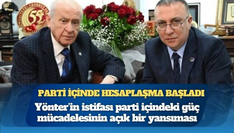 Kulis: Yönter’in istifası parti içindeki güç mücadelesinin açık bir yansıması