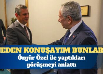Bülent Arınç, Özgür Özel ile yaptıkları görüşmeyi anlattı