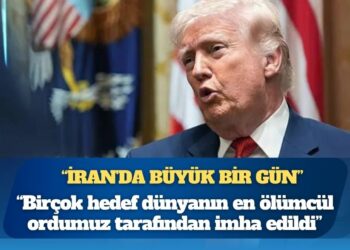 Trump: İran’da büyük bir gün; uzun süredir aranan birçok hedef dünyanın en ölümcül muhteşem ordumuz tarafından imha edildi