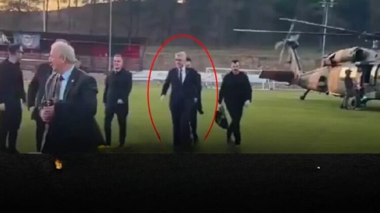 Bakan Memişoğlu belediye iftarına helikopterle indi, helikopterle de ayrıldı