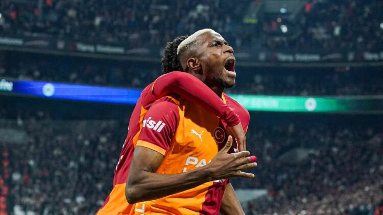 Galatasaray, Beşiktaş engelini Osimhen’in golüyle kayıpsız geçti