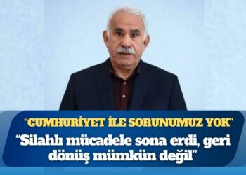 Öcalan: Cumhuriyet ile sorunumuz yok, mesele demokratik olmaması; silahlı mücadele sona erdi, geri dönüş mümkün değil