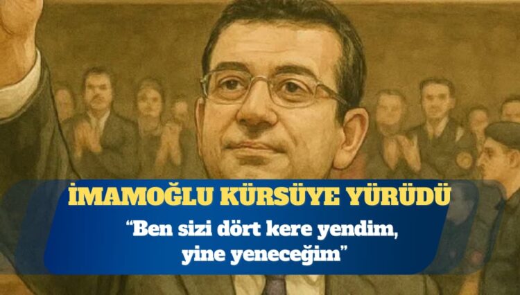 İBB davası: Reddi hakim talepleri reddedildi, İmamoğlu kürsüye yürüdü