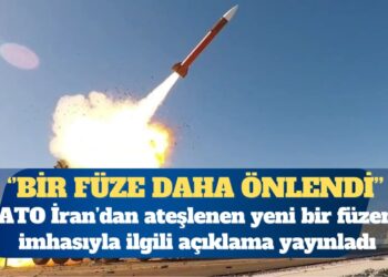 NATO: Türkiye’ye yönelen bir füze daha önlendi