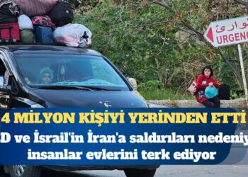 BM: İran savaşı yaklaşık 4 milyon kişiyi yerinden etti