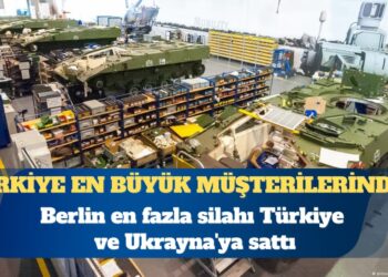 Almanya’dan rekor silah satışı: En çok Türkiye ve Ukrayna’ya