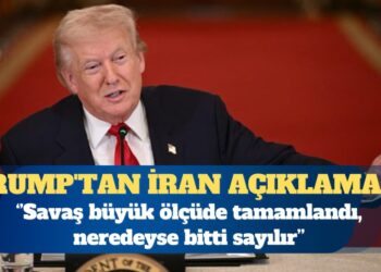 Trump’tan İran açıklaması: Savaş büyük ölçüde tamamlandı, neredeyse bitti sayılır
