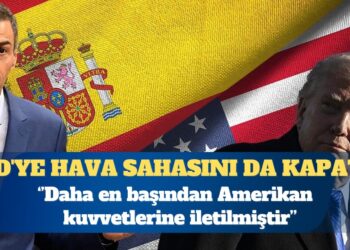 İspanya ABD’ye hava sahasını da kapattı