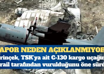 ”Rapor neden açıklanmıyor?” Perinçek, Türk Silahlı Kuvvetleri’ne ait C-130 kargo uçağının İsrail tarafından vurulduğunu öne sürdü