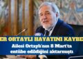 Tarihçi İlber Ortaylı hayatını kaybetti