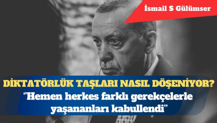 Diktatörlük taşları nasıl döşeniyor?