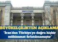 İran’ın Ankara Büyükelçiliği: Türkiye’ye hiçbir mühimmat fırlatılmadı