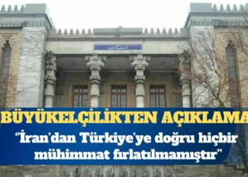 İran’ın Ankara Büyükelçiliği: Türkiye’ye hiçbir mühimmat fırlatılmadı