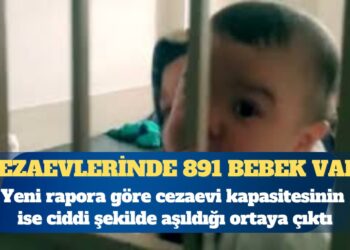 Cezaevlerinde 891 bebek, 6 bin 572 yaşlı, 476 engelli mahpus var
