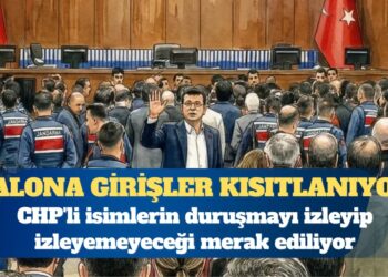 İBB davasında salona girişler kısıtlanıyor