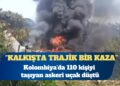 Kolombiya’da 110 kişiyi taşıyan askeri uçak düştü